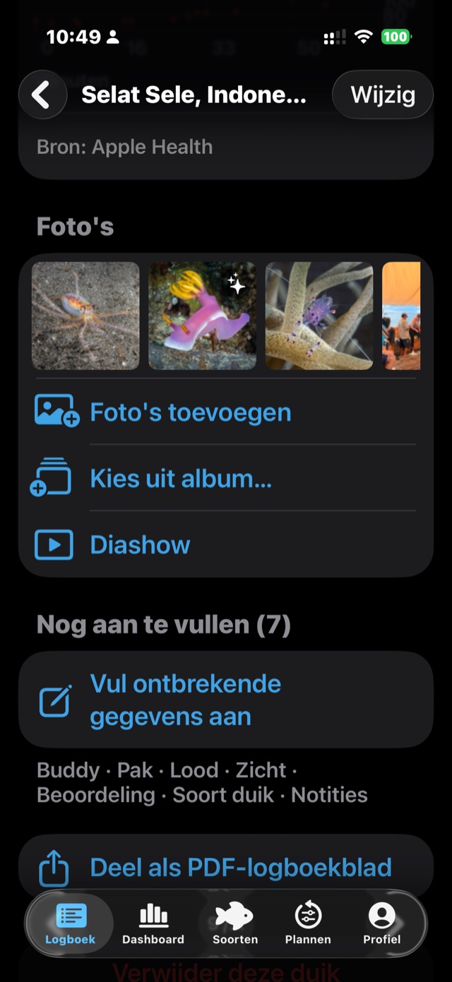 Foto's en diashow